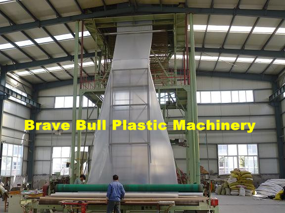 Geomembrane film blowing machine